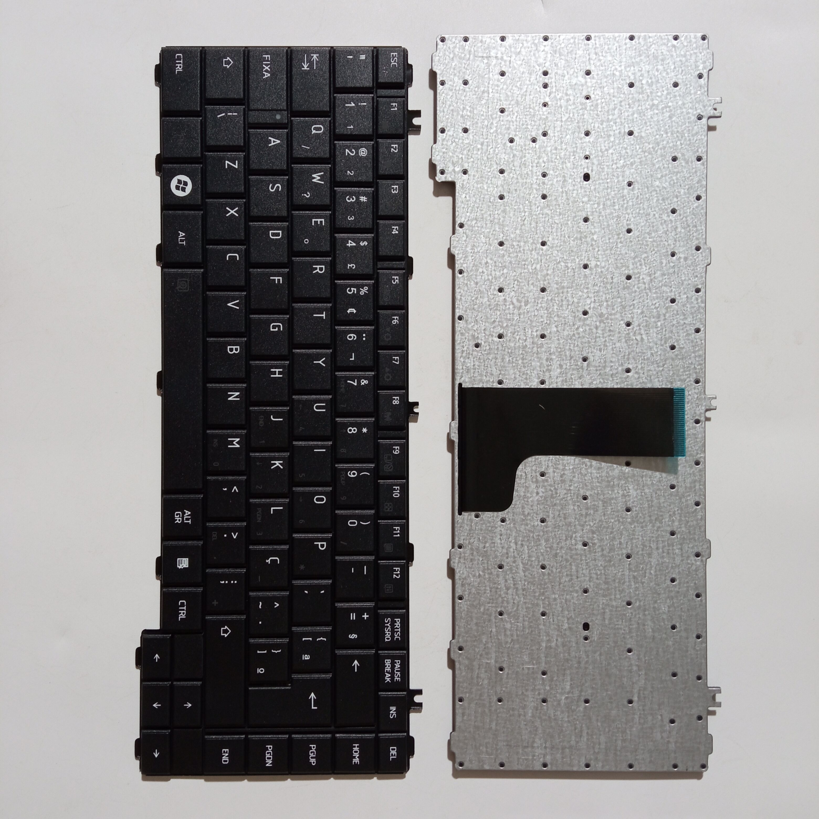 Picture of New Replacement Laptop Keyboard For TOSHIBA L600 BLACK (OEM) BR Layout